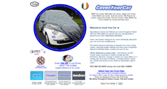 Desktop Screenshot of coveryourcar.ie
